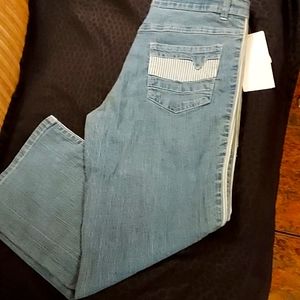 NWT-VEZUCCI Blue Jeans- size 12